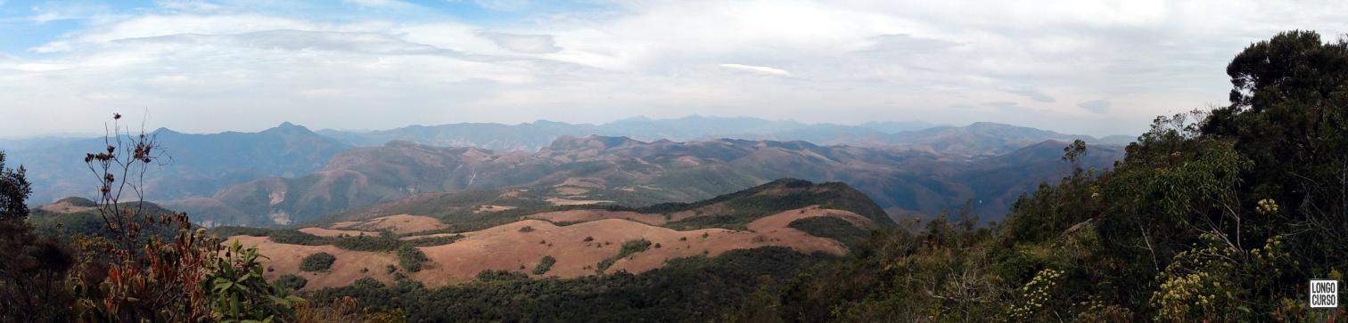 Visual a partir do cume do Pico do Canjica