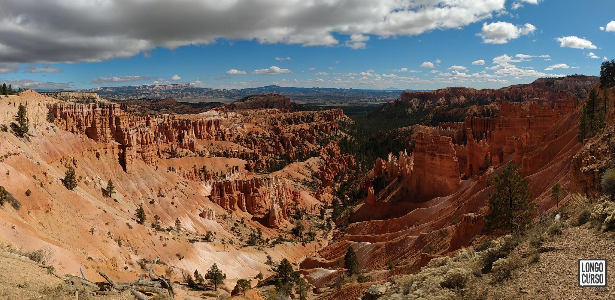 As famosas formações dos Hoodoos, avistadas a partir da Rim Trail no Bryce Canyon National Park