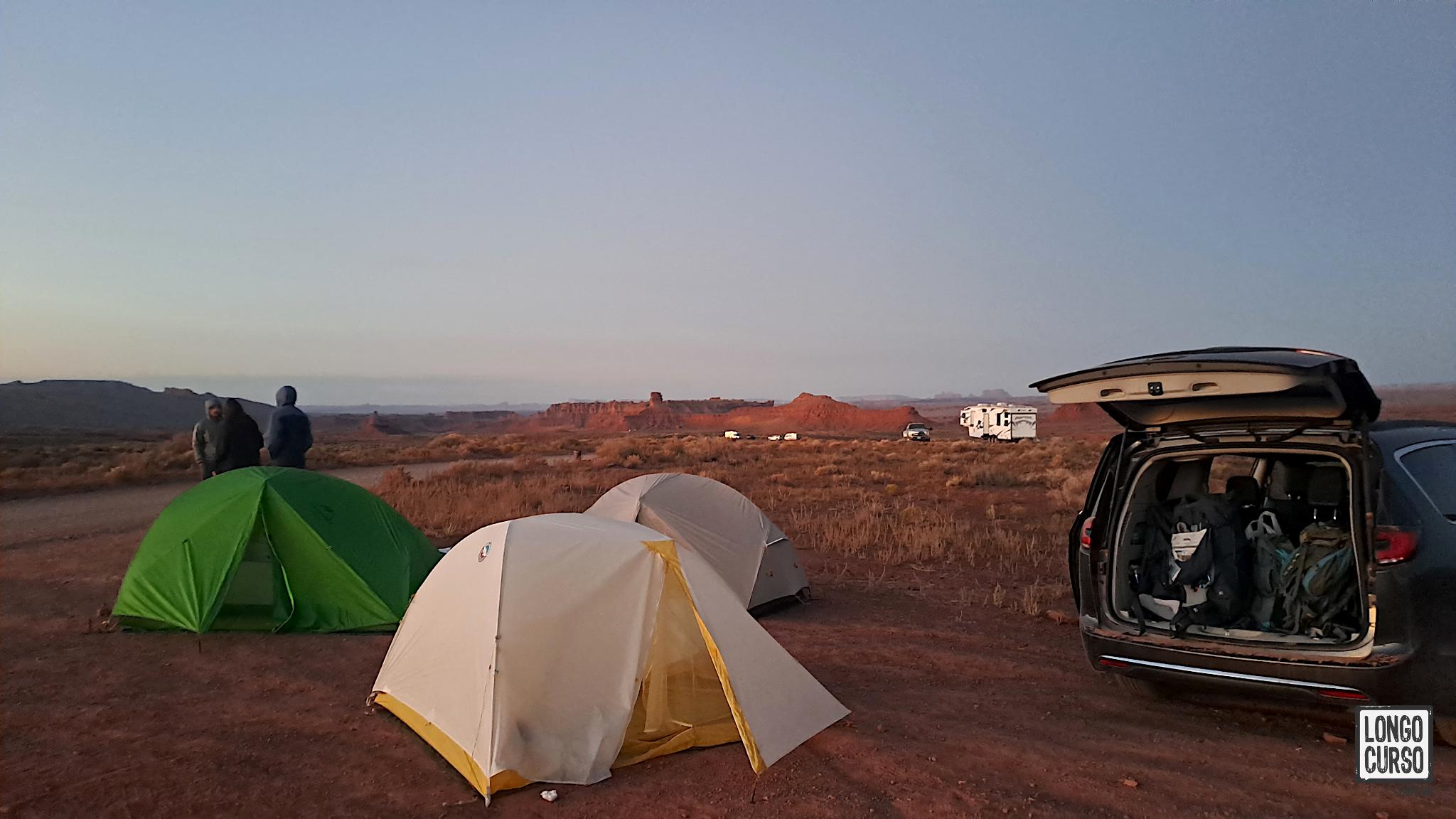 Amanhecer no Valley of the Gods