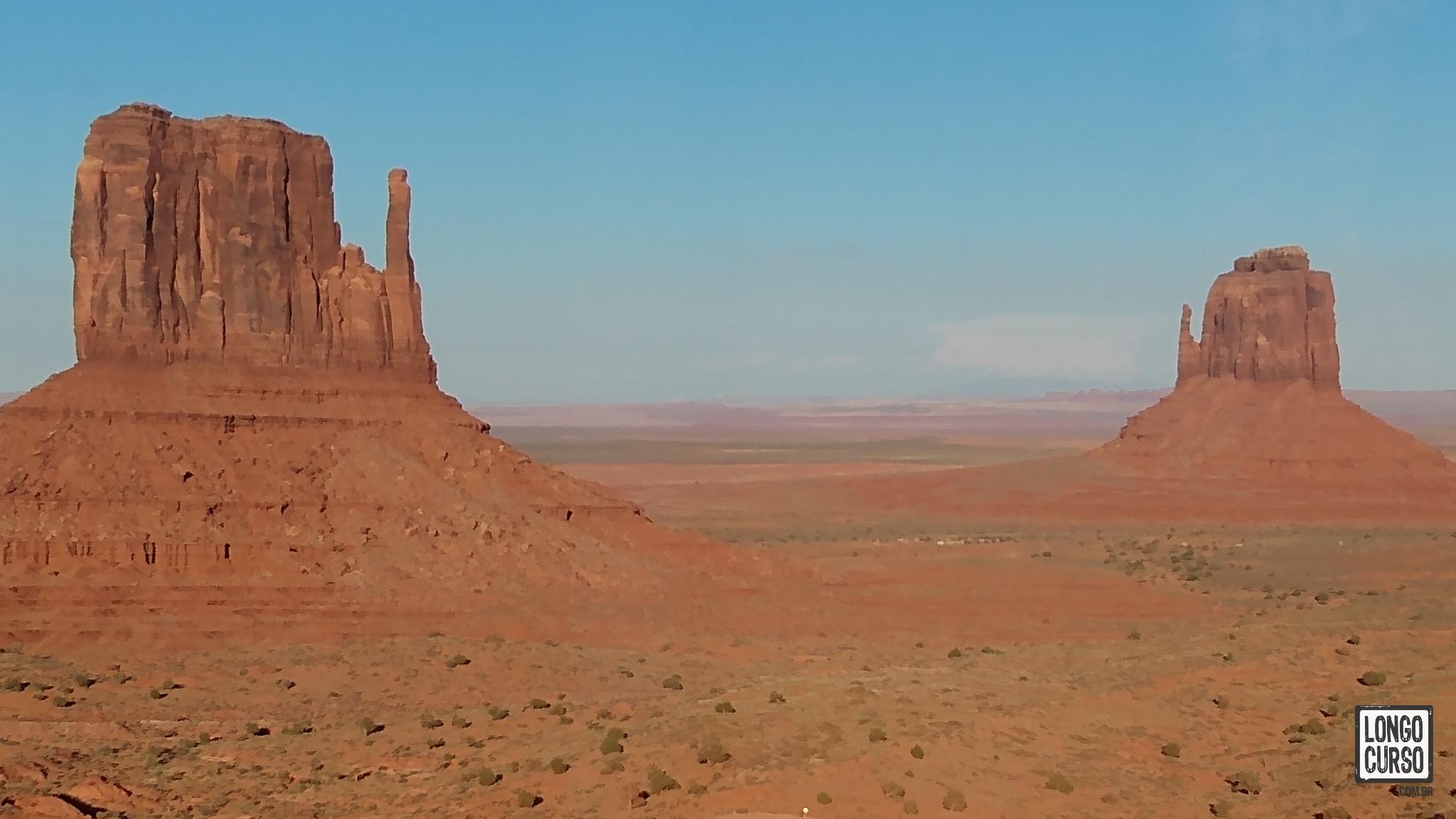 The Mittens, uma das mais famosas formações do Monument Valley