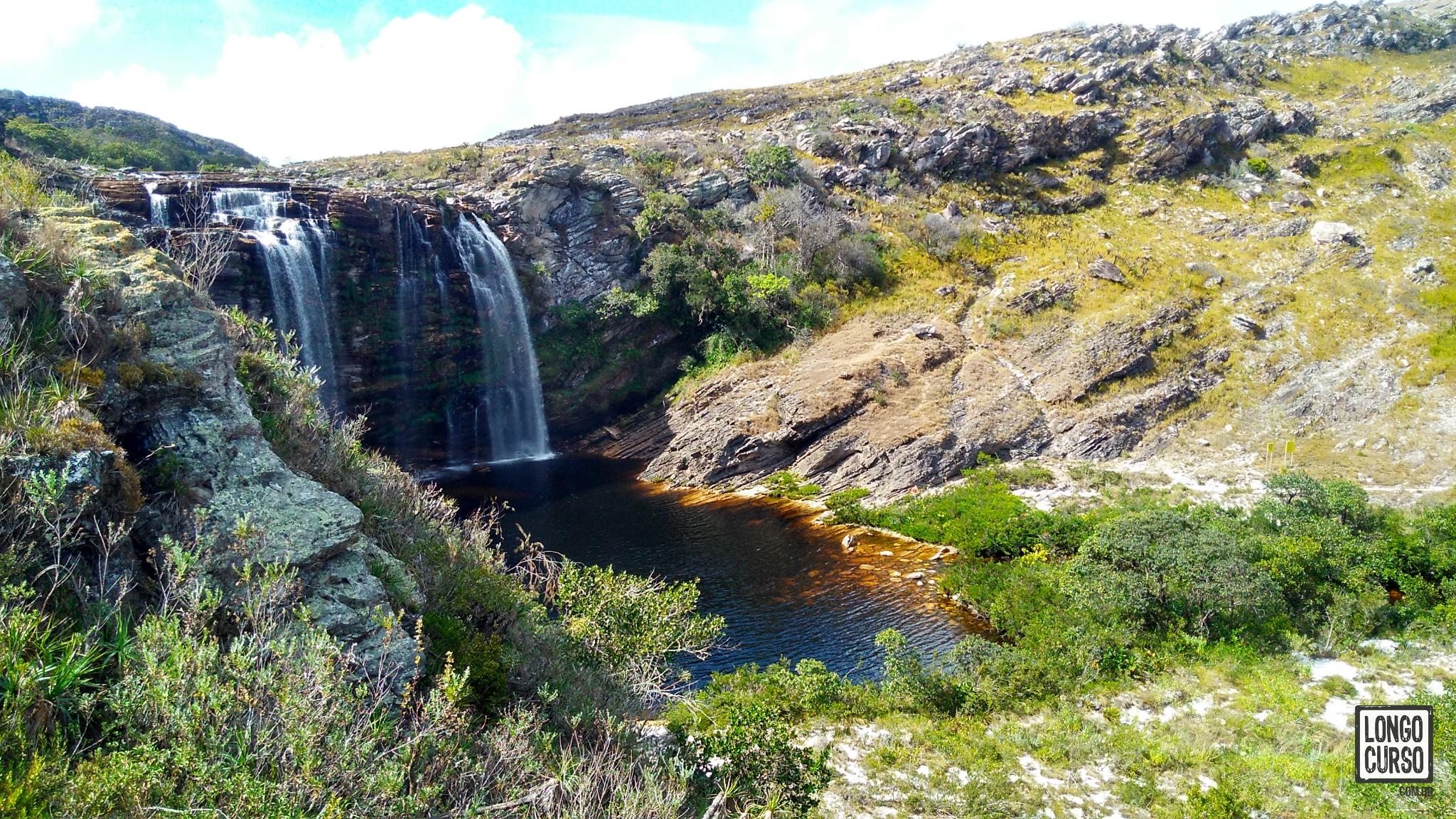 Visual da Cachoeira Bicame