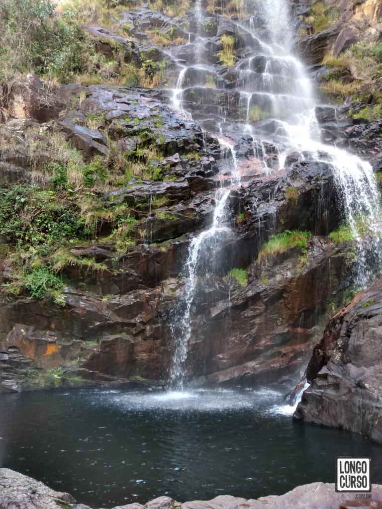 A Cachoeira Farofa de Cima e o seu poço