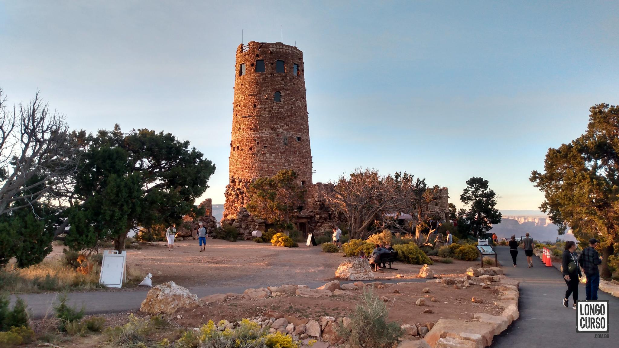 A torre de observação do Desert View Point