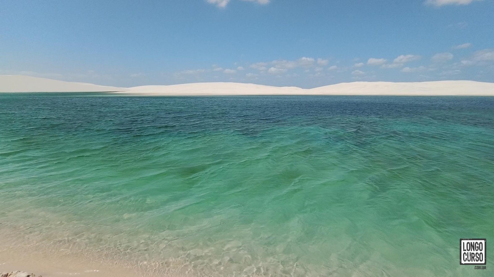 Imensa lagoa à caminho de Betânia