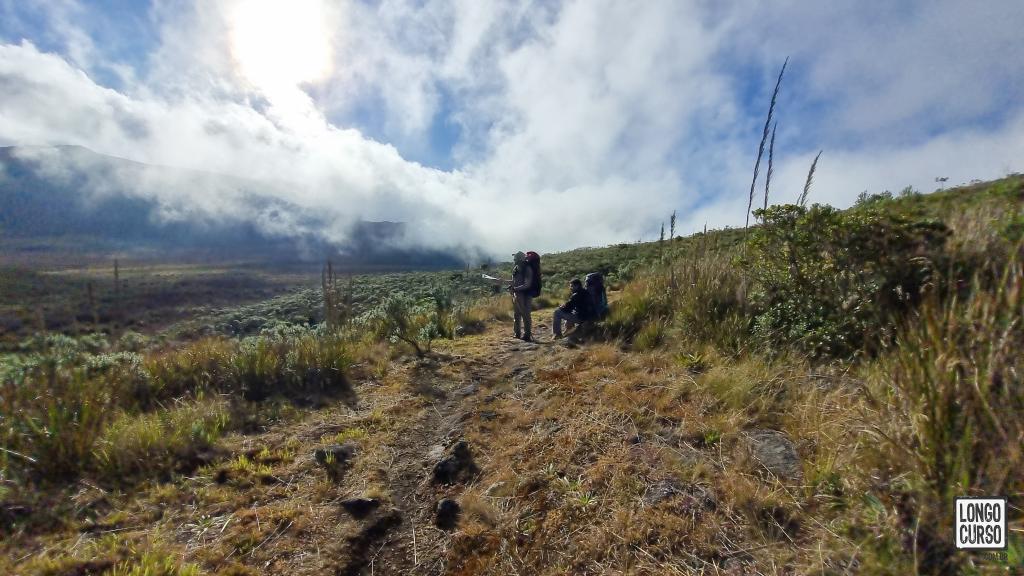 Na aproximação ao Rancho Caído, na região "atrás" do Agulhas Negras