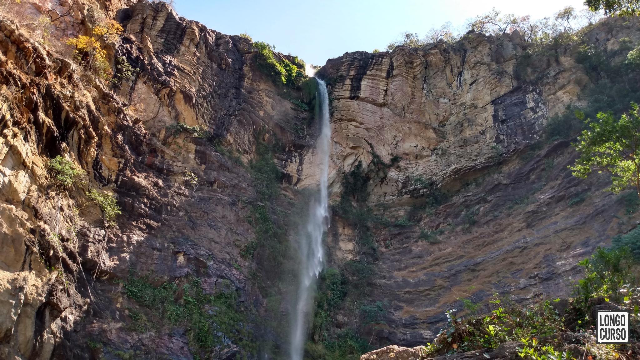 Visual na chegada à Cachoeira Simão Correia