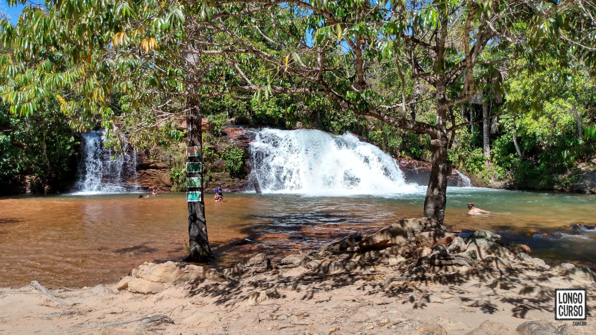 Cachoeira visitada após a Caverna São Bernardo